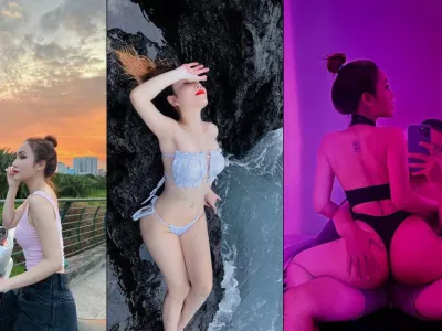 Check hàng em gái chân dài sang xịn