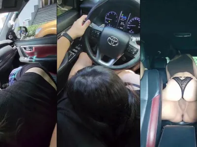 Đang lái xe thì em kéo quần xuống bú mút phải tấp vô làm nháy