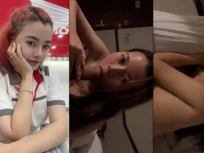 Em chăm sóc khách hàng Honda mỗi khi chịch là em rên banh phòng