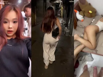 Qua phòng em chơi mà anh chơi sướng quá nước em chảy ướt hết giường